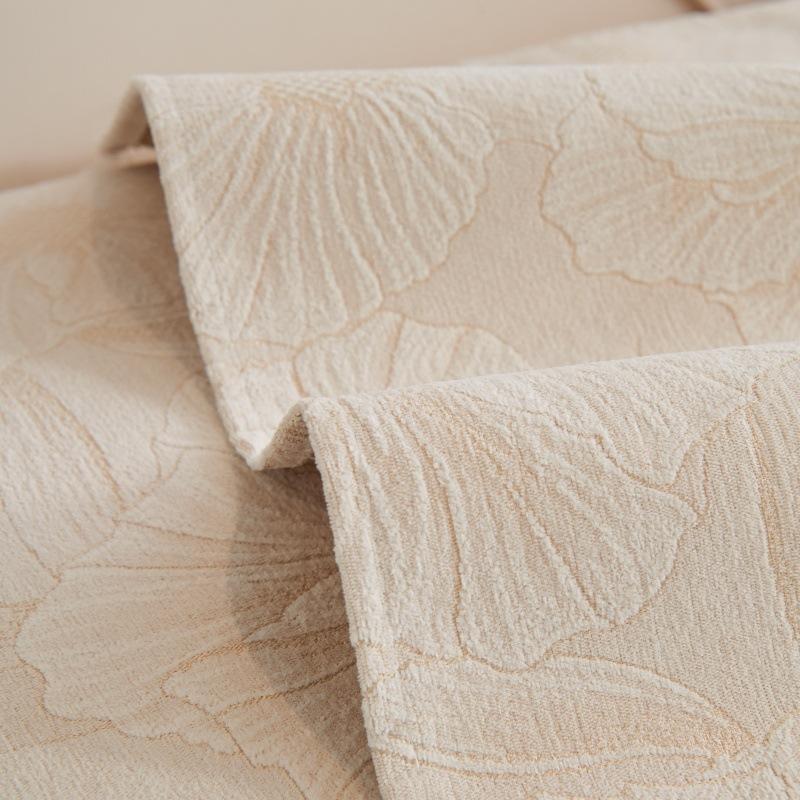 Chenille Jacquard Sofa Cushion Non-Slip Universal Four Seasons Living Room Straight Row Sofa Cover Backrest Towel