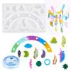 Feather Fengling Silica Gel Mold Casting Crystal Line Jewelry Craft Wall Decoration Pendant Interior Decoration Tool Home