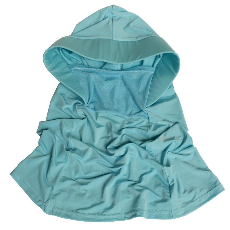 New Spring and Summer Hat Female Breathable Sunscreen Sun Hat Cap Cap Riding Outdoor Folding Mesh Ba