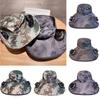 Chapeau de soleil à larges bords Protection UV Chapeau de pêcheur réglable Refroidissant Chapeau seau de soleil portable Extérieur