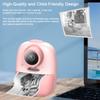 Instant Print Camera for Kids 1080P Resolution Portable Inkless Thermal Printing 26MP Digital Video