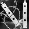 Galvanized Steel Wire Twisting Wrench High Hardness Durable Tool for Farm Fence Wire Repair Installation