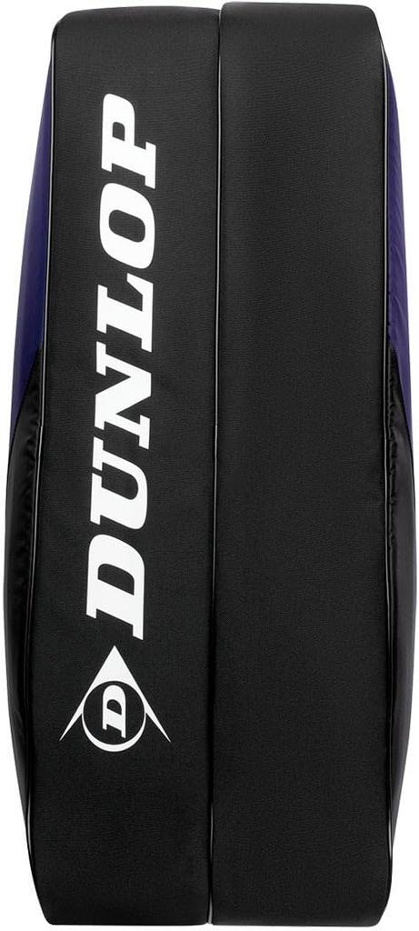 Dunlop (DUNLOP) Tennis Racket Bag Backpack, CLUB SERIES, Holds 2 Rackets, Violet x Neon Blue, DTC2631