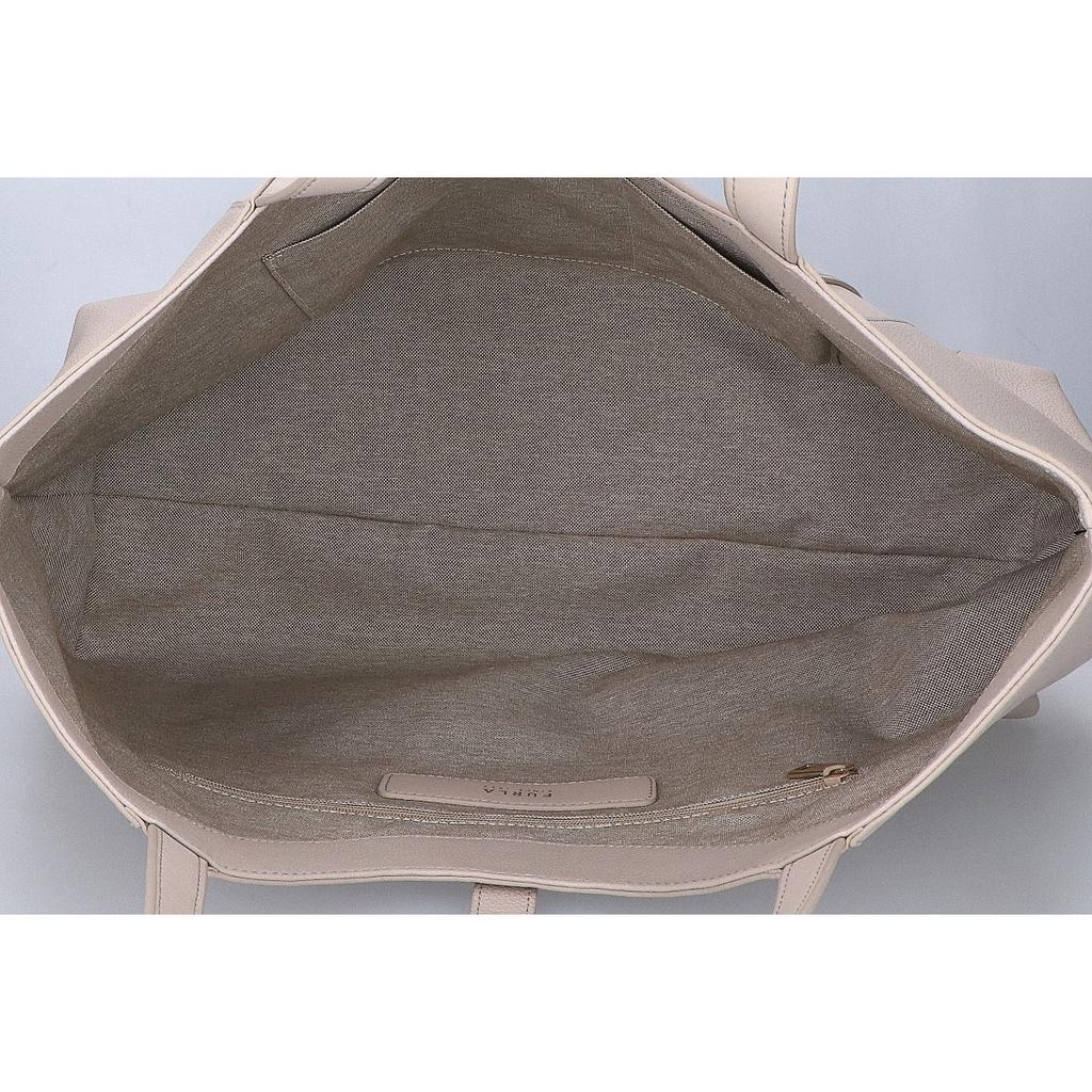 FURLA [Excellent Condition] WB01498 BX3353 GOCCIA XL Goccia Grained Leather Hobo Bag Tote Bag VAN00 VANIGLIAUsed