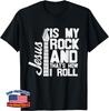 Religious Jesus Is My Rock Christian Guitar Church Unisex T-Shirt