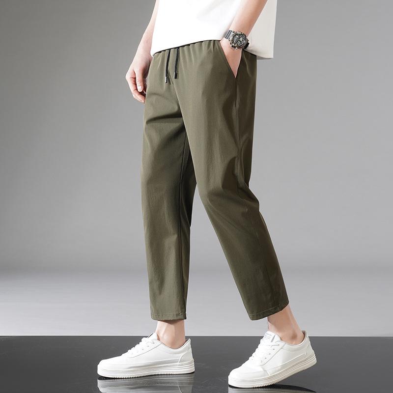 Men's Summer Quick-Dry Loose Straight-Leg Wide Casual Pants