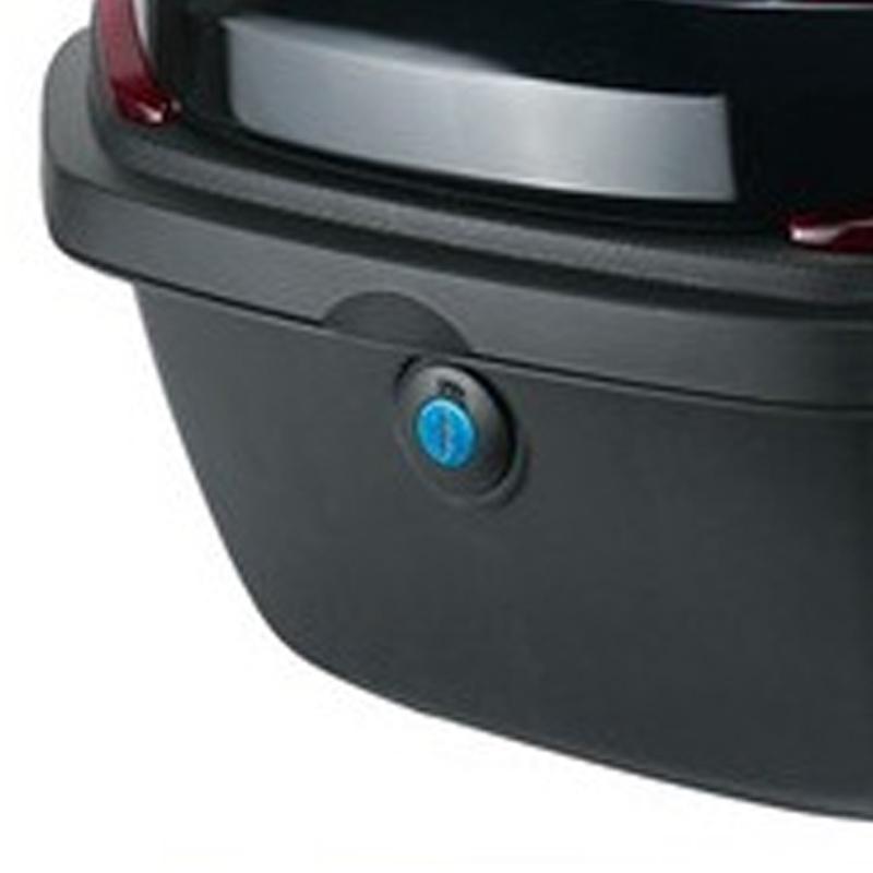 Elektrofahrzeuge Heckbox Große Kapazität Glatte Oberfläche Farbblockierung für Motorrad