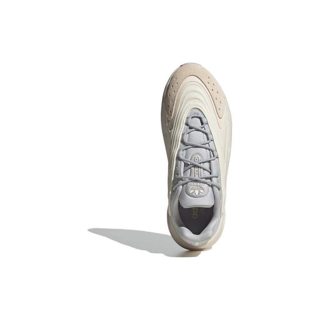 Adidas Originals Ozelia Comfortable Versatile Simple Durable Low-Top Dad Sneakers Unisex Sneakers Gray White ID1122