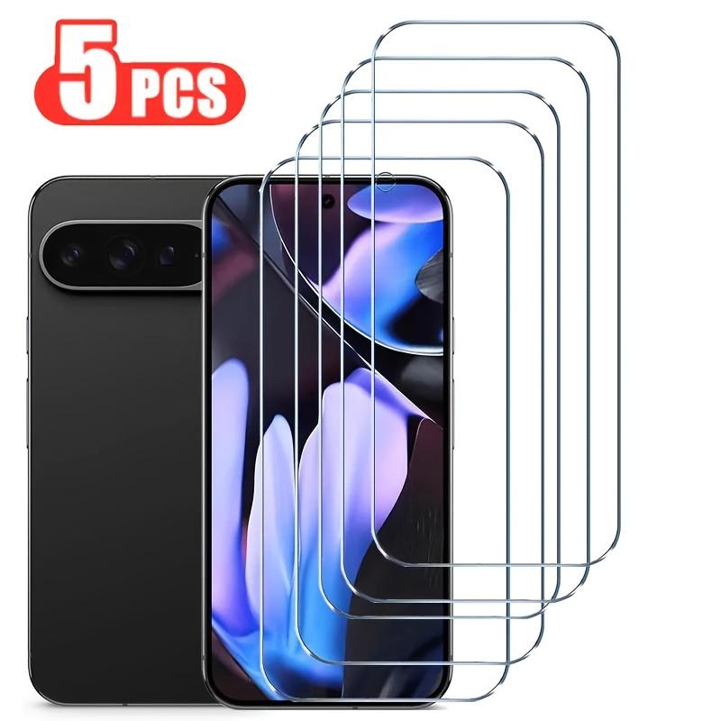 

5 шт. Високоякісне прозоре загартоване скло для Google Pixel 6 7 8 9 10 Pro XL Pixel 10A 9A 8A 7A 6A 5 5a pixel9a pixel8a pixel7a pixel6a Захисне скло для екрана Pixel 8 Pro