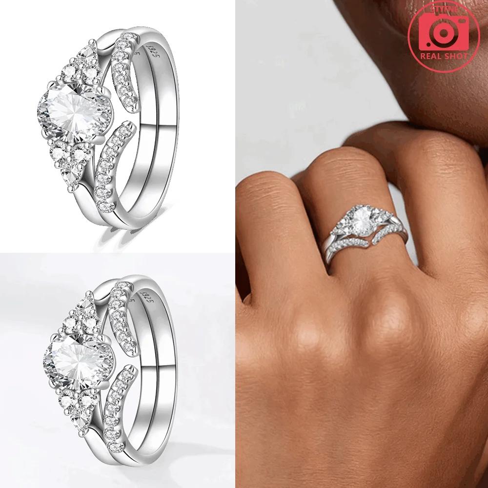 Authentic Ring Copper Square Zirconia Princess Ring White Sparkling Womens Ring Anniversary Fine Gift Accessory Jewellery