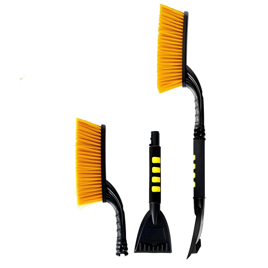 Snow Brush And Ice Scrapers For Car Windshield, Detachable Snow Scrapers With Ergonomic Foam Grip For Cars, Trucks, SUVs