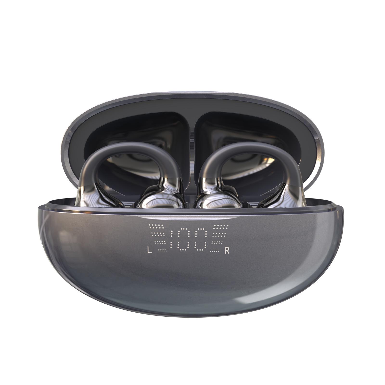

SK39 Bluetooth Clip-on Earbuds, Non-in-ear, Painless, Bestseller Model чорний