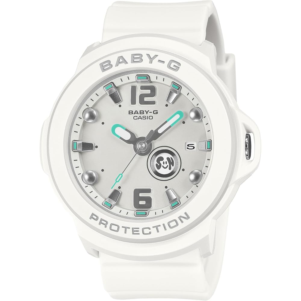 Casio Baby-G BGA-15K-7AJR Women s White Watch Water Resistant Stylish Design