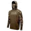 HUK Fishing Shirts UPF 50 Long Sleeve Hooded Face Cover Clothing Quick Dry Sweatshirts Breathable UV Protection Fishing Jerseys