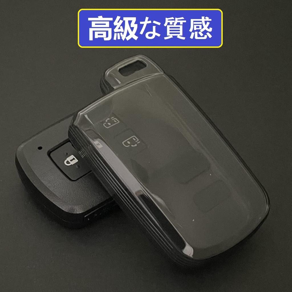 ZANEKO Noah 80 Series Voxy 80 Series Key Case Compatible Toyota Esquire Alphard Vellfire 30 Series Sienta Key Cover (Black)
