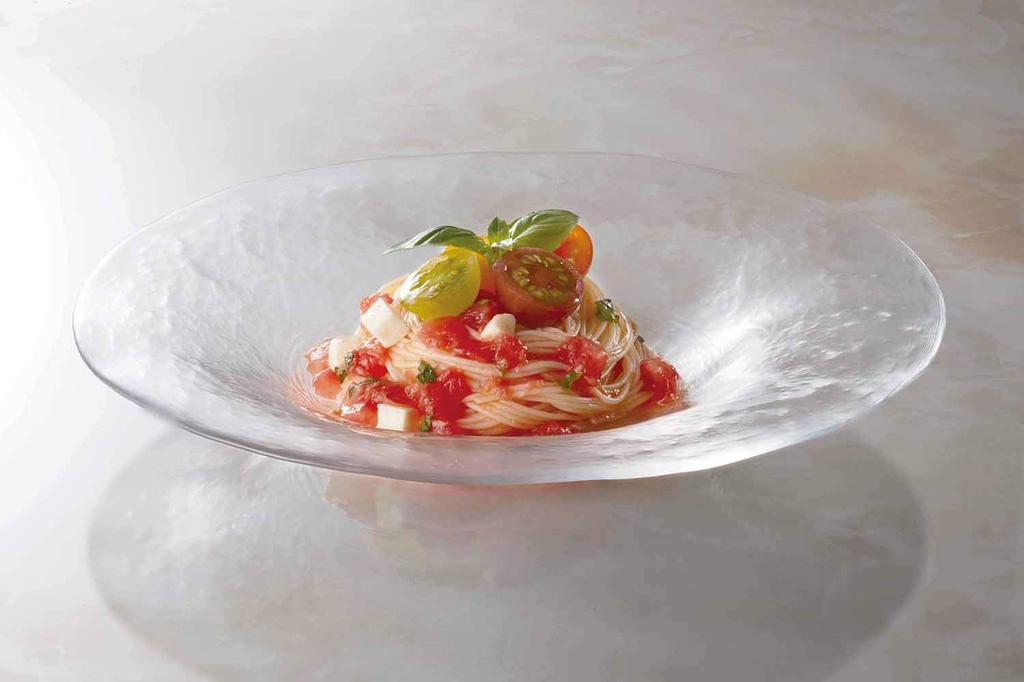 Toyo Sasaki Glass Orbit Bowl 275 Plates, Set of 3, Made in Japan, Large Platters, Round Plates, Glass Dishes, Tableware, 46055