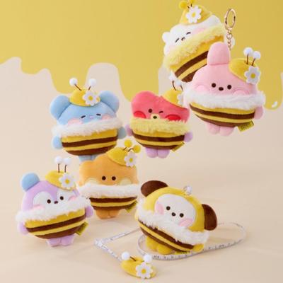 HONEY BEE Edition Minini Measuring Tape Plush Key Ring