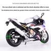 S1000rr Diecast Motorcycle Model Toy With Inertia Control For Kids Gifts