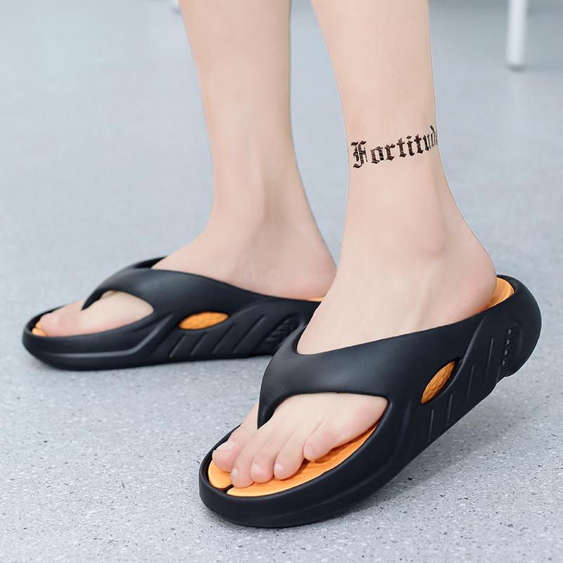 Men's Summer EVA Slippers Thick Bottomed Step-In-The-Dirt Outdoor Sports Two-In-One Cool Slippers For Driving Beach Wear Women