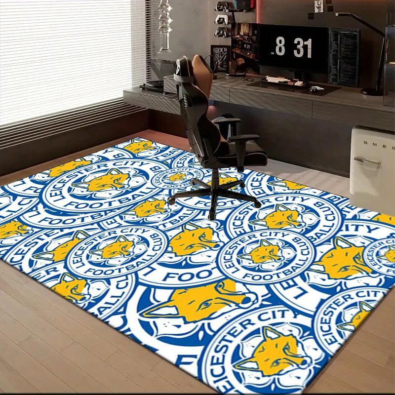 Fc Crest Design Printed Office Carpet Chair Cushion  Entryway Rug, Rugs for Living Room, Bedroom Christmas Gifts