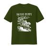 Skinny Puppy T-Shirt vintage Gewaschen Lässig Grafik Bequem Unisex Mode Atmungsaktiv Vielseitig Stilvoll Weich Streetwear