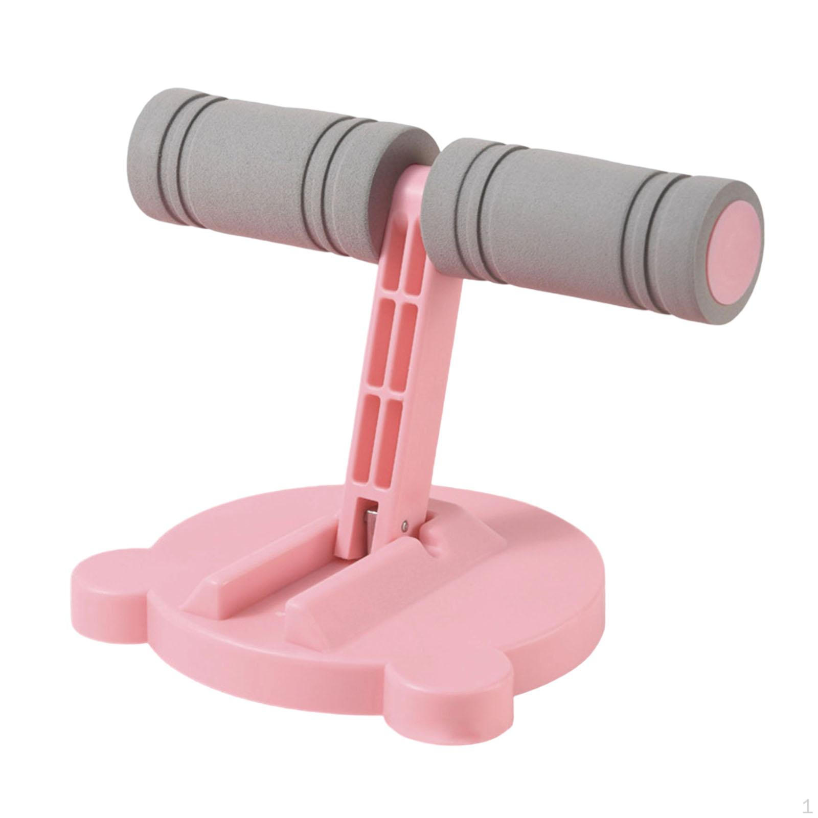 

Брюшной с перекладиной для пресса и опорой для ног Складная конструкция из пенополипропилена для мужчин и женщин Pink Cute Ears