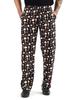 Coffee Print Chef Pants 100% Cotton, Unisex Cafe Barista Uniform, Cute Coffee Mug Trousers, Culinary Gift for Barista Baker Cook Him Her