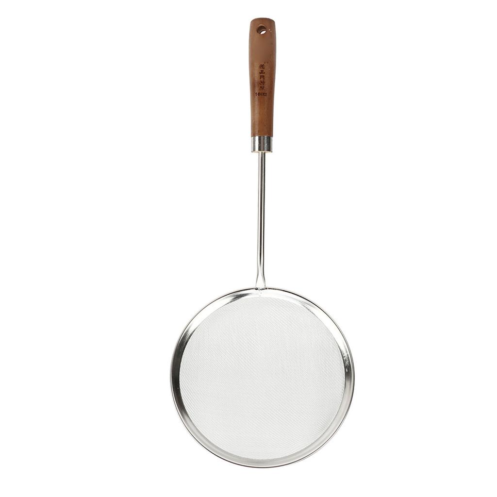 Oil Colander Efficiency Filtration Easy To Use Fine Mesh Food Strainer Spoon for Grease Gravy Foam L