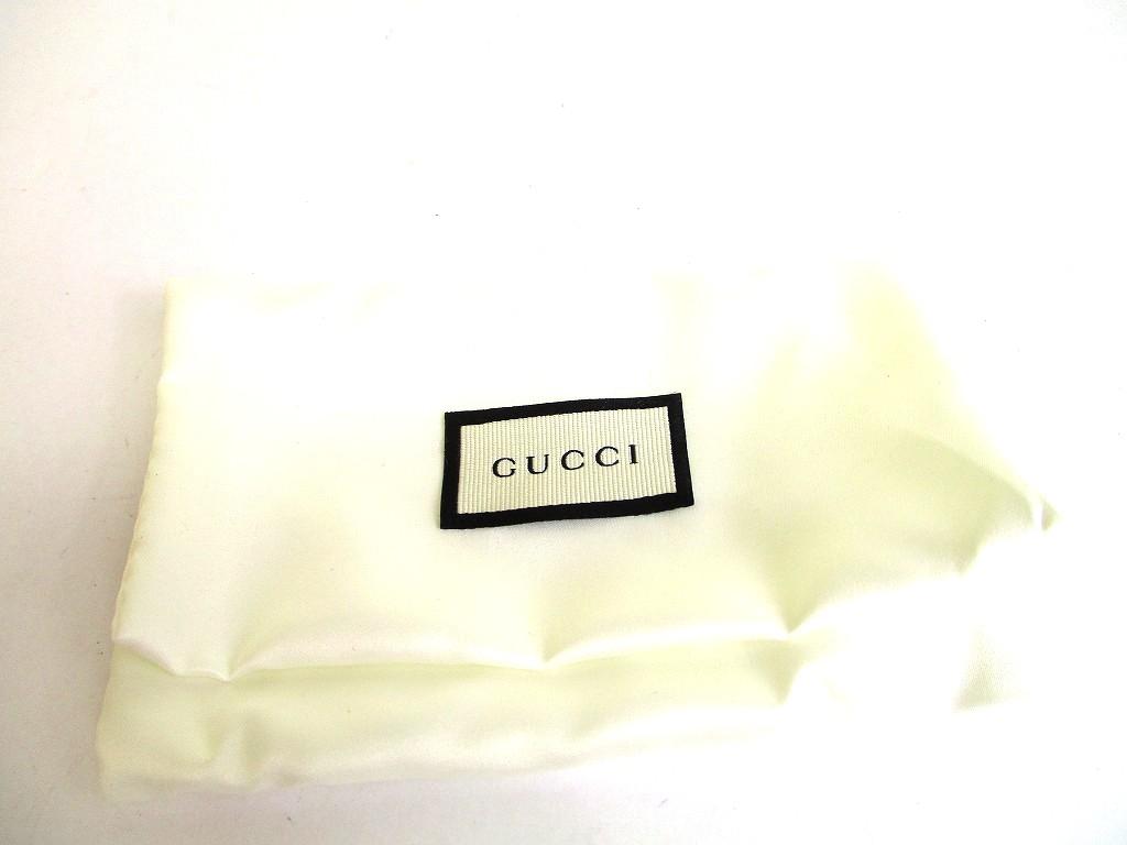 Authentic GUCCI Jumbo GG Black Leather Credit Card Holder #b252 Seller refurbished