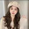 Autumn and Winter Korean Style Personalized Fashionable Retro Painter's Hat with A Small Temperament Beret