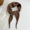 Windproof Winter Cashmere Scarves Soft Women Cashmere Shawl Luxury Knitted Triangle Scarf  Girls
