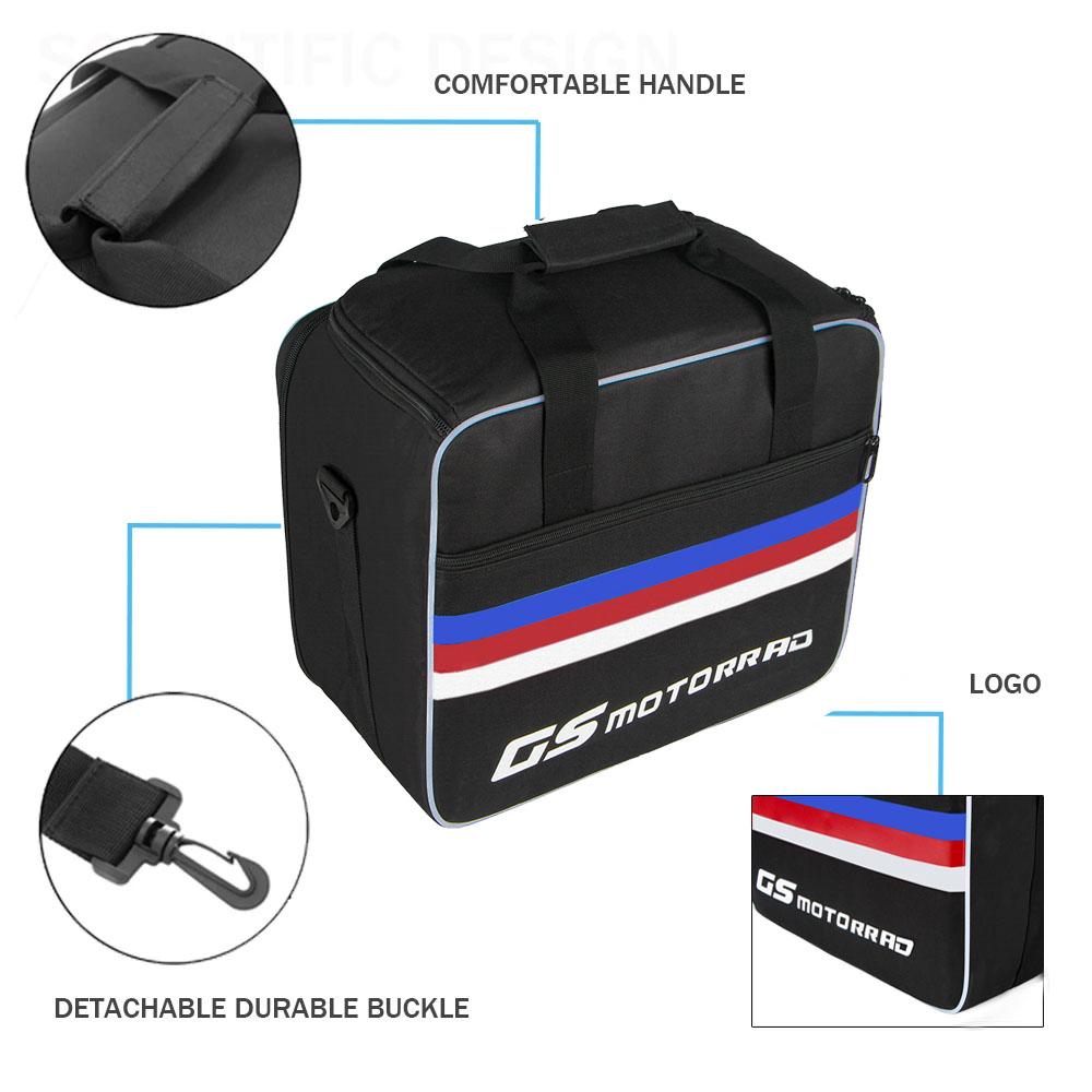 For Bmw R1200gs R1250gs Lc Adv F850gs F750gs F800gs 2014-2025 Motorcycle Luggage Inner Bag Pannier Top Case Expandable Saddlebag