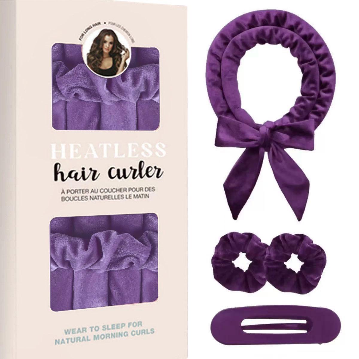 No-Heat Sleep-In Curling Rod for Effortless Waves