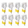 20pcs Chicken Water Nipples Thickened Ball Valve Automatic Drinking Nipples for Poultry