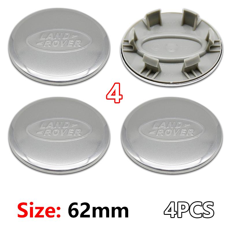 4pcs 62MM Wheel Center Caps Hub Car Rims Dust-proof Cover Hubcaps for Land Rover Evoque Ranger Sport 1 SVR Range Rover Discovery SA5