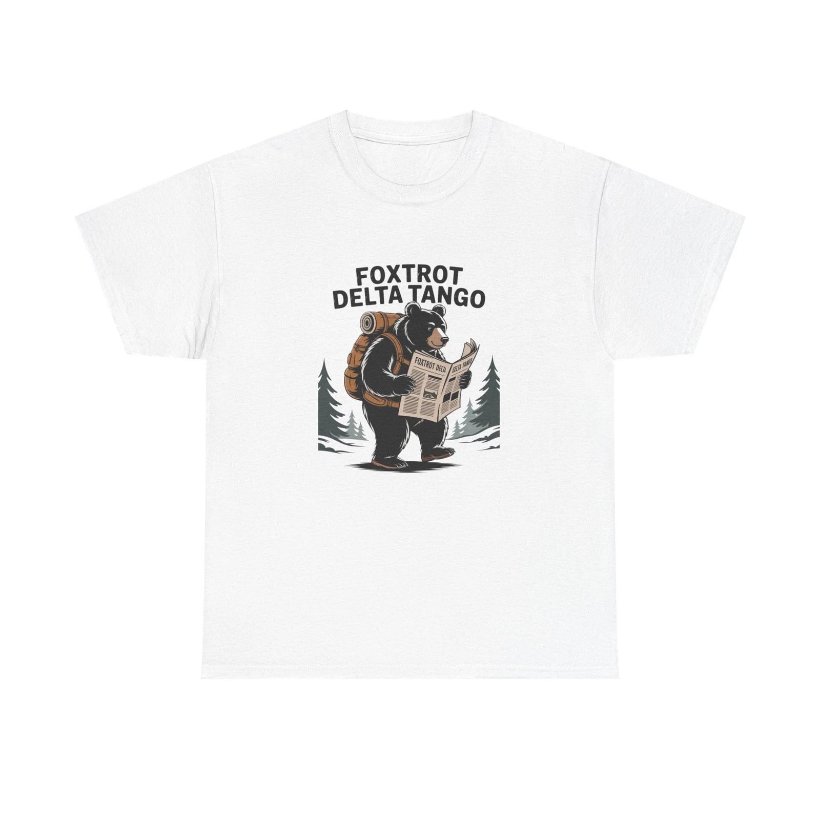 Foxtrot Delta Tango Graphic T Shirt Unisex Heavy Cotton Tee XL