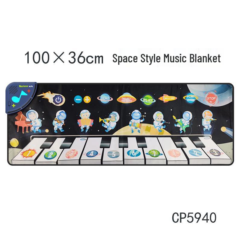 Baby Step-on Piano Music Mat - Educational Multifunctional Crawling and Game Carpet for Children
