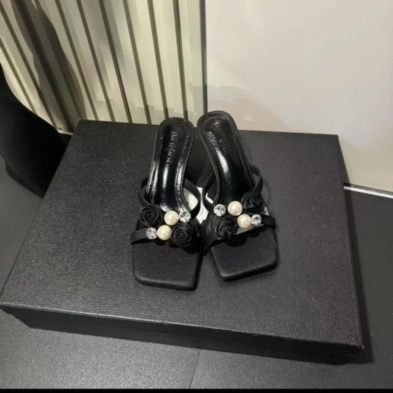 Fashion Women Mid-Heeled with Shallow Mouth Shoes Ladies Slippers Sexy Woman Shoe Sandals 2025 Sexy Platform Pumps Party Pumps