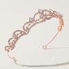 Headwear Princess Hair Hoop Rhinestone Decor Headband New Bridal Crown  Jewelry Gifts