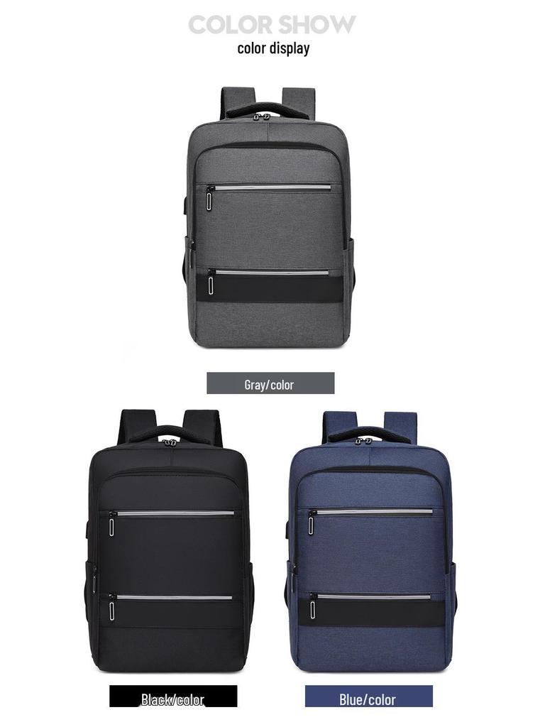 Módní velkokapacitní multifunkční batoh na notebook pro studenty a dojíždějící