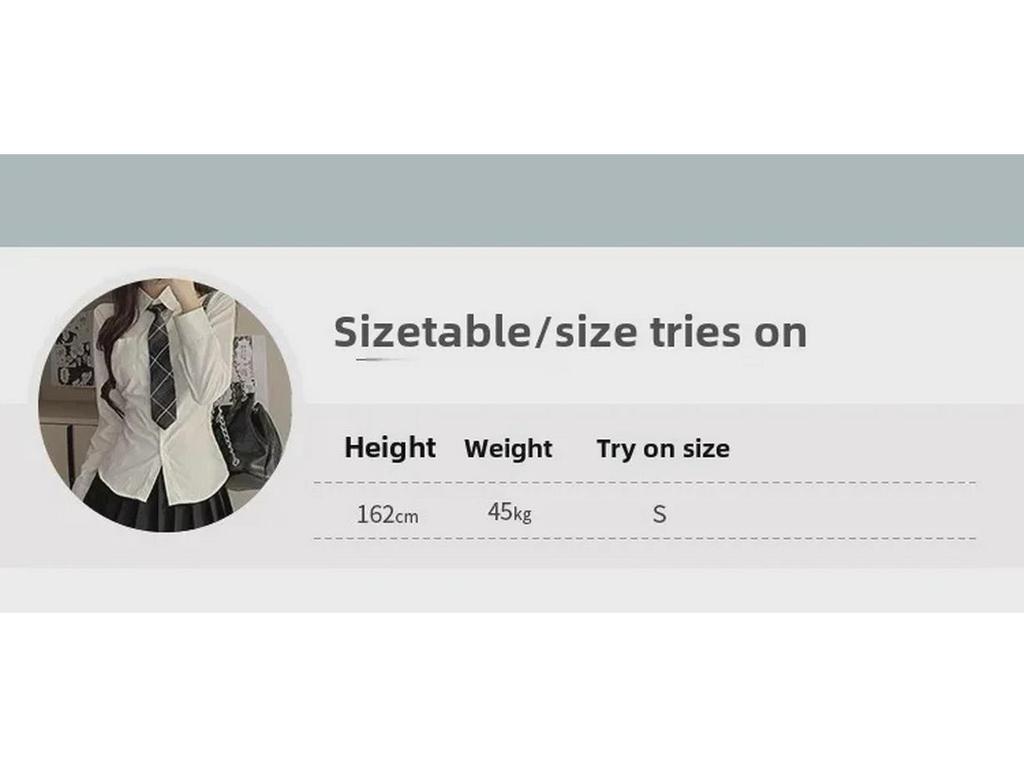 JK Style Slim Fit Long-Sleeve White Shirt with Straps - Pure Desire College Look