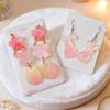 Pendant Making Cute Easter Silicone Mold Non-toxic DIY Crafts Rabbit Egg Epoxy Mold Reusable Non-stick Jewelry Mould Household