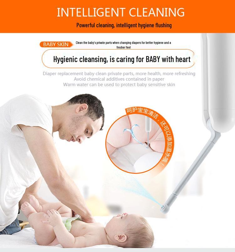 Electric Bidet Toilet Seat Cleaner for All Ages: Feminine, Baby, Pregnant, Elderly, Men & Women
