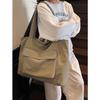Versatile Bag for Women, Portable Tote Bag, Niche Design, High-end Sense, Shoulder Bag, Large Capacity Commuting Backpack