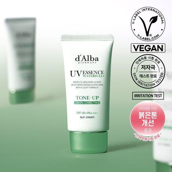 d'Alba Green Tone-Up Sunscreen 50ml