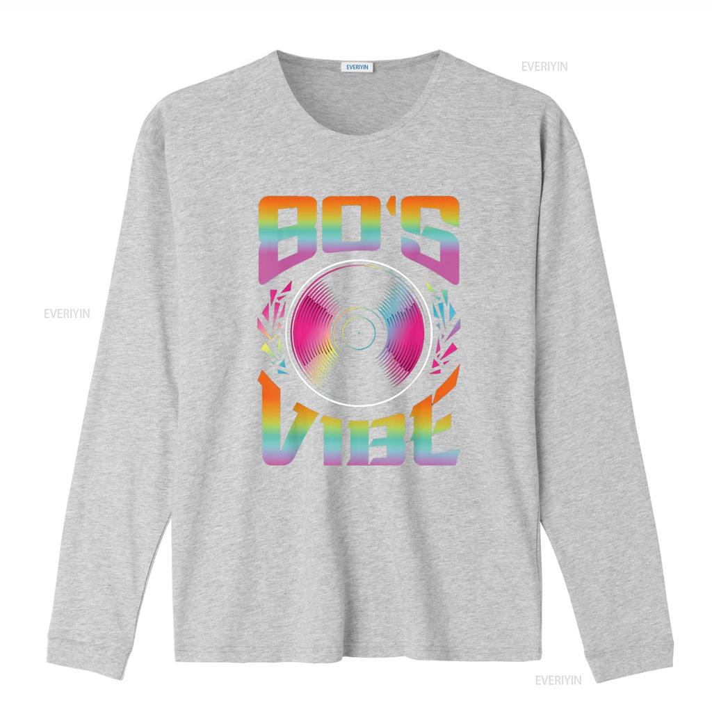 80er Jahre Outfit Kostümparty Retro 80er Jahre Vibe T-Shirt vintage Gewaschen Dehnbar Atmungsaktiv Bequem Designerkleidung Stilvoll