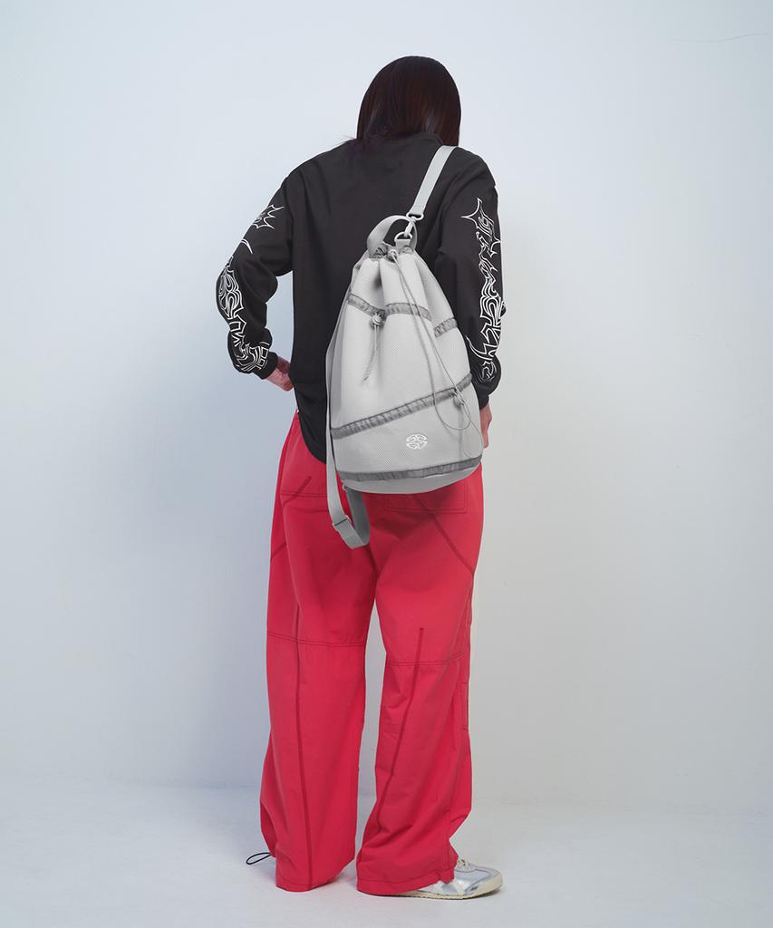 Mahagrid Air Mesh Gym Sack Gray(Mg2Esmab52A)