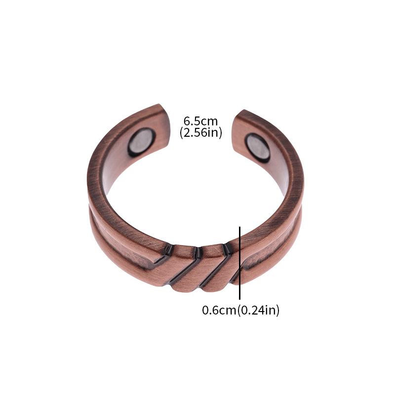 Bear Claw Copper Ring Magnetic Energy Joint Pain Ring For Women Men Retro Fashion Healthy Jewelry