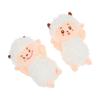 Cute Lamb Stuffed Keyring Soft Plush Sheep Doll Portable Backpack Pendant 2027 New Year Birthday Present