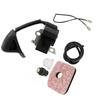 Ignition Coil Kit for BG56 BG86 BR200 Leaf Blowers Includes Coil Wire Air Filter Spark Fuel Filter Pump Ball and Vent Valve